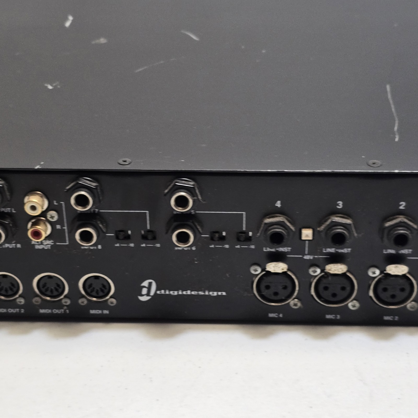 Digidesign Digi 002 Rack Firewire Audio Midi Digital Recording Interface