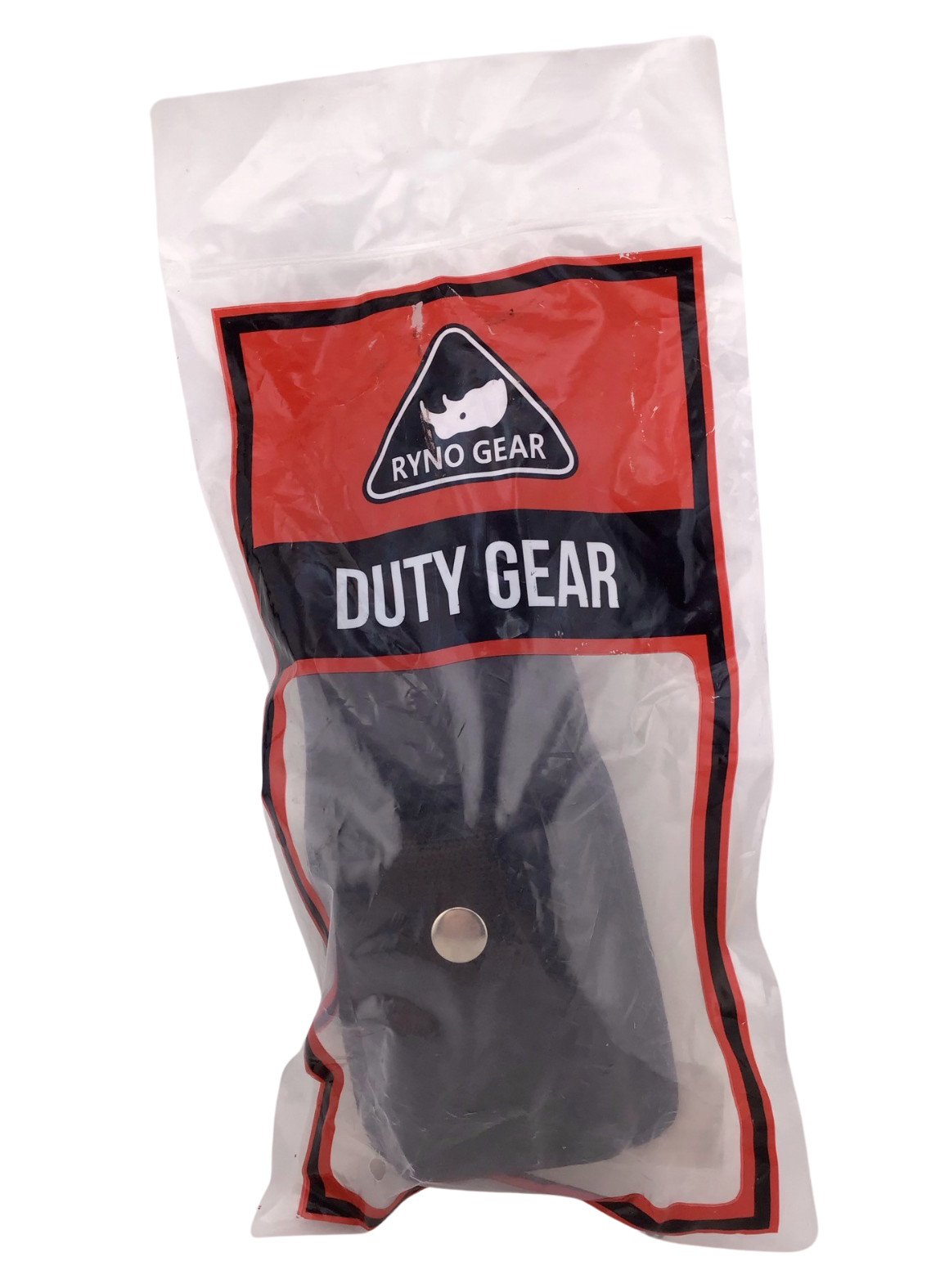 Ryno Duty Gear Synthetic Leather Radio Holder w/ Snap Black FAST FREE SHIPPING