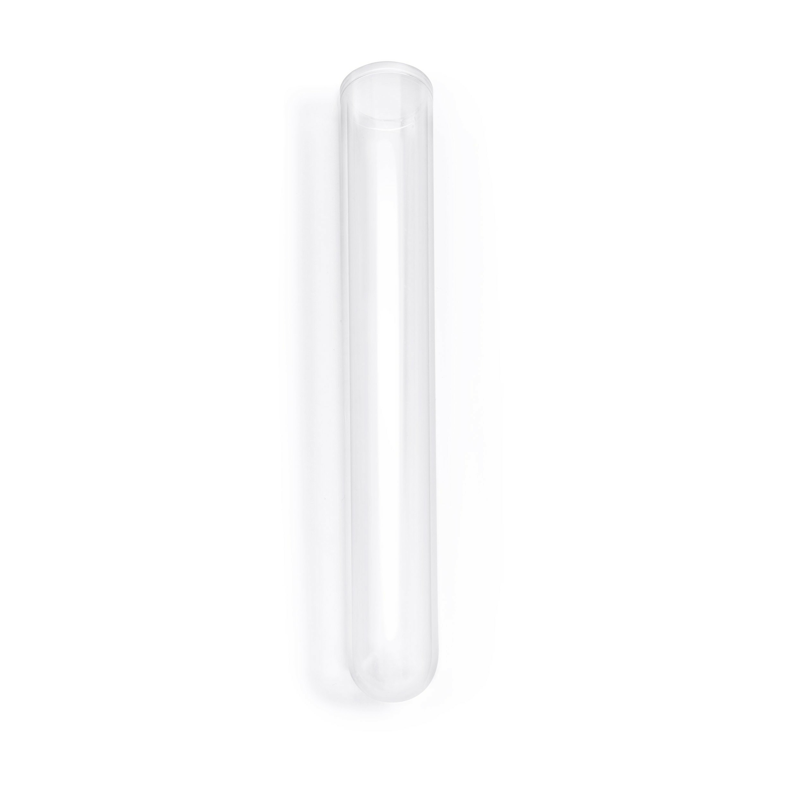 16x150mm Polystyrene Test Tubes w/Caps (Pk 25)