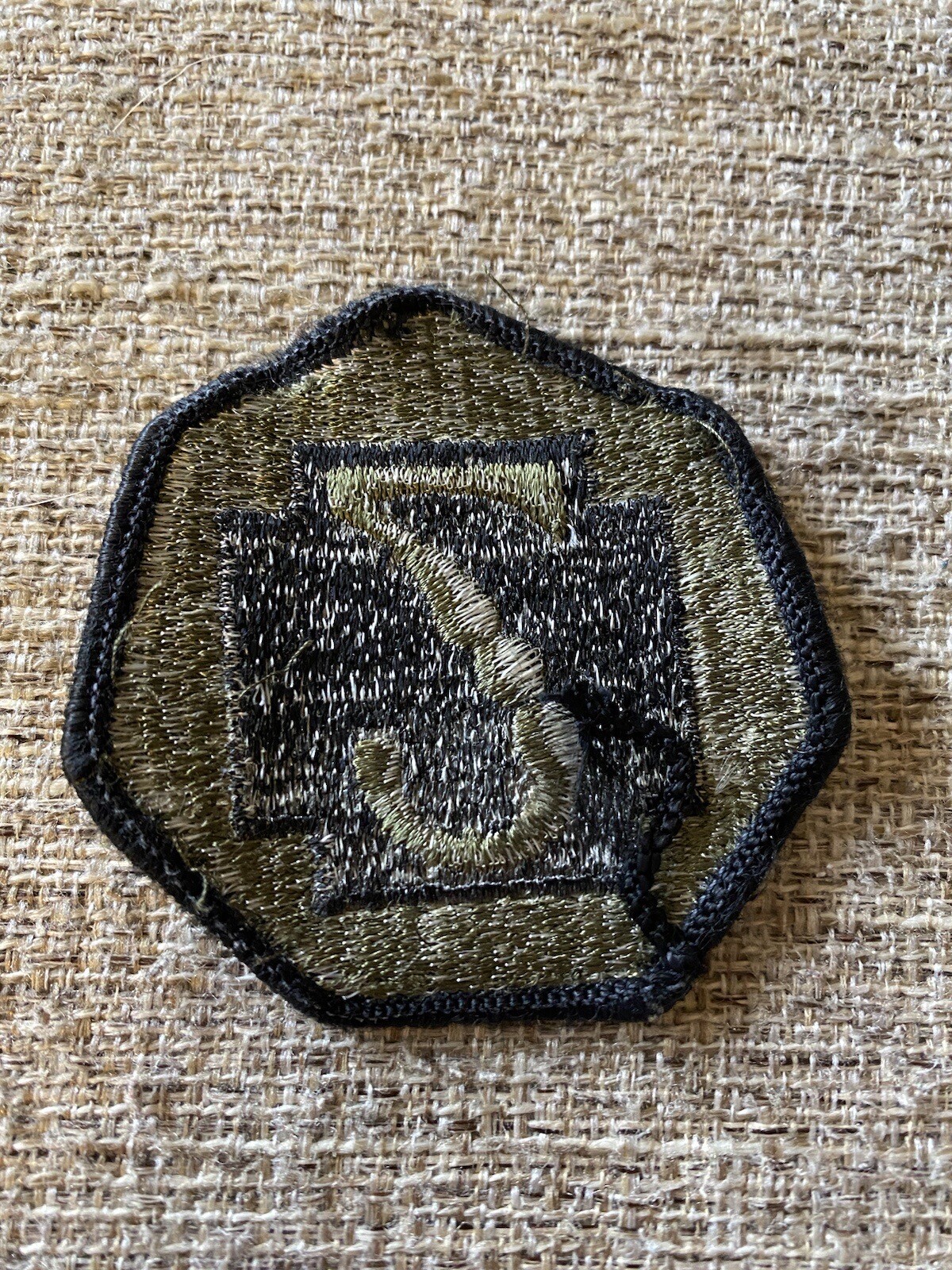 US Army 7th Medical Command Subdued Patch INV4141
