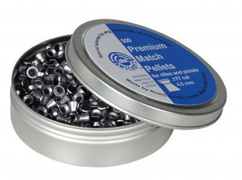 Anschutz AHG Match 177 Pellets Premium Line Heavy 4.50 mm 8.2 Grains 500 Count