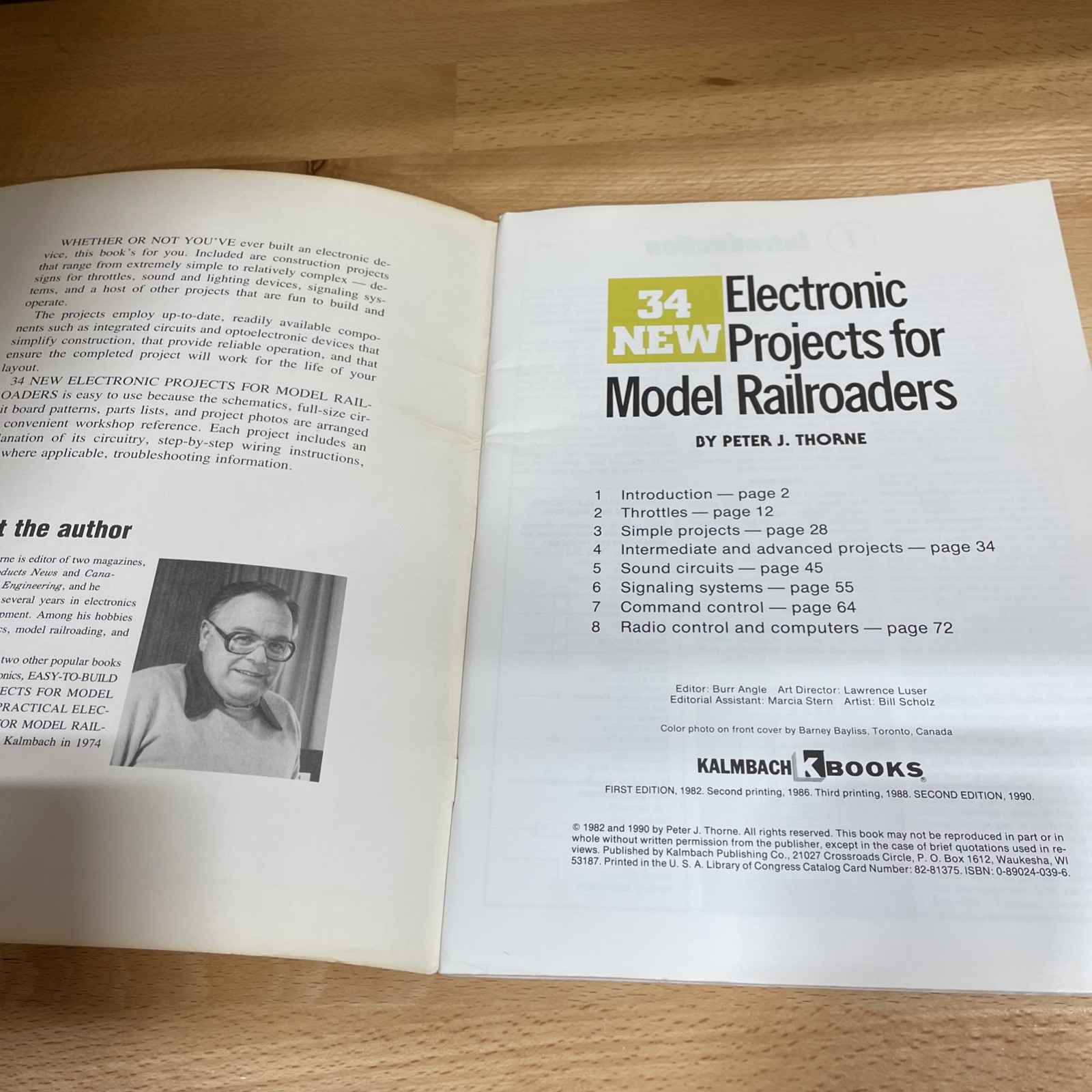 Electronic Projects for Model Railroaders by Peter J. Thorne Revised Edition