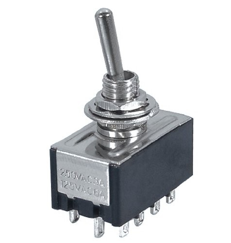 CES 4PDT Miniature Toggle Switch