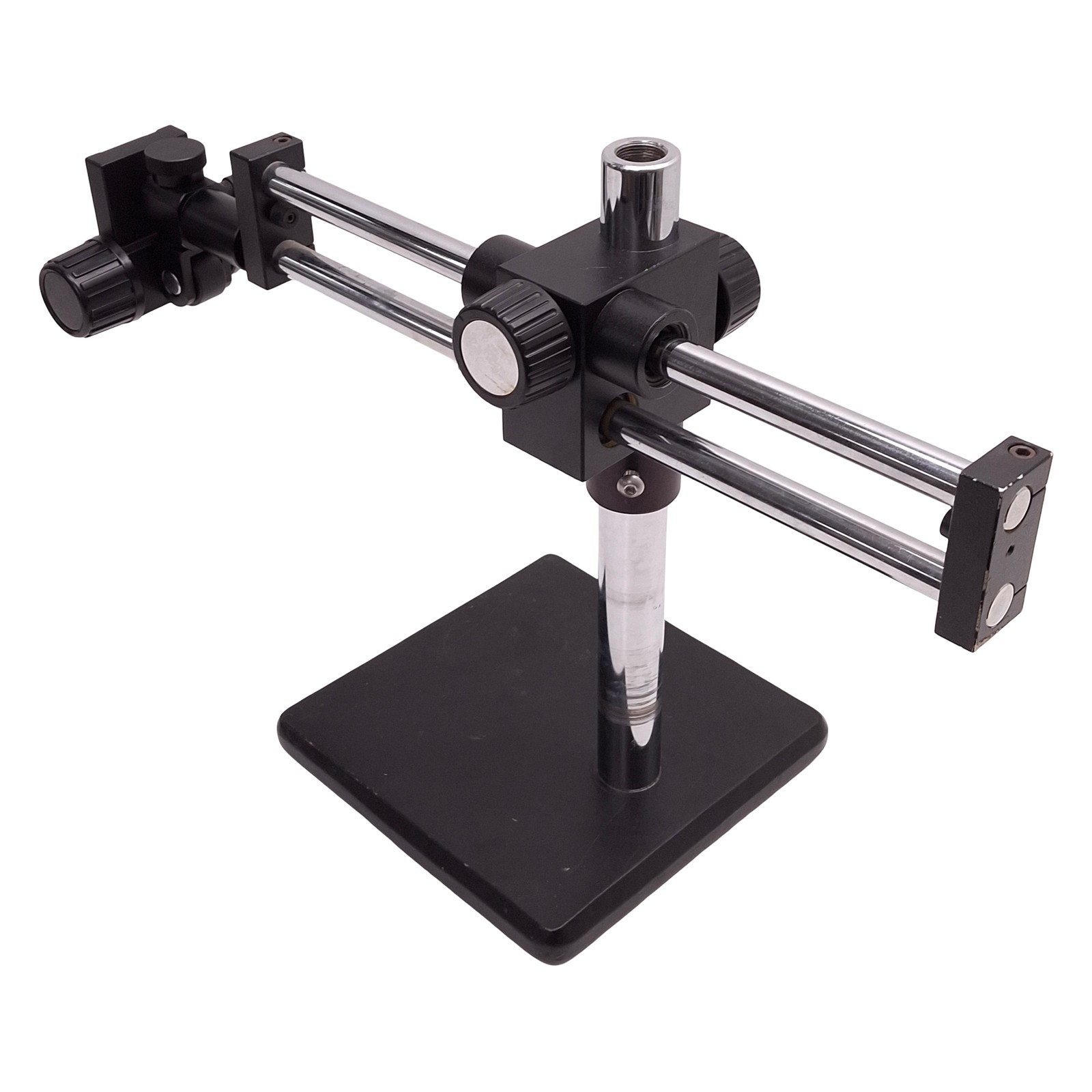 Microscope Boom Arm Stand w/ Head Adjustment, 15.5" Post, 10" x 10" Base