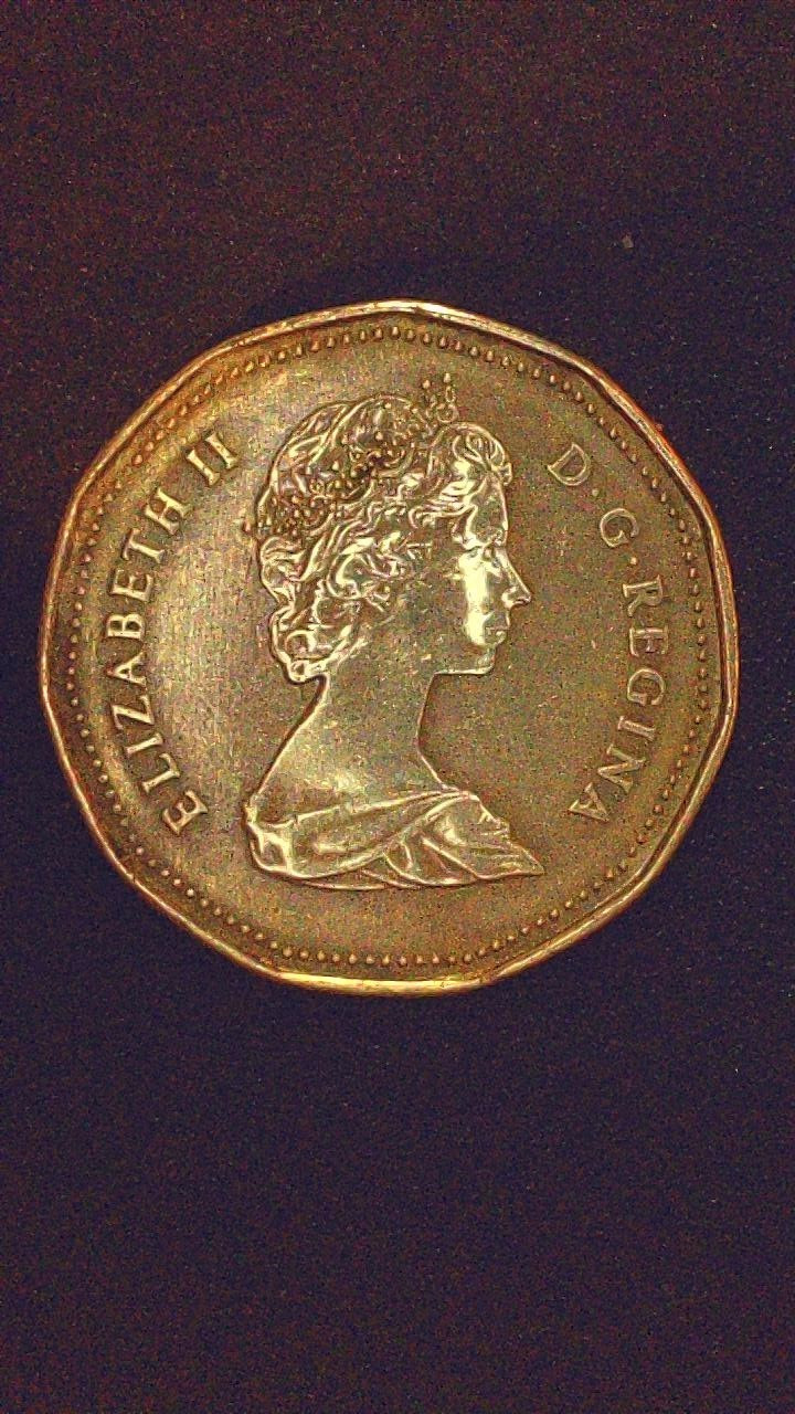 1987 CANADA ONE DOLLAR COIN V FINE Combine Shipping