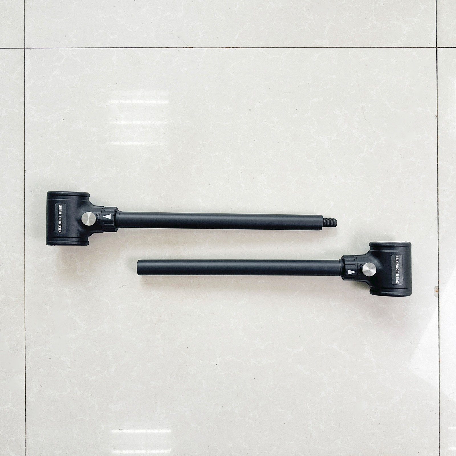 Upgrade Split Dumbbell Barbell Converter Bar Adjustable Capacitry Gym Strength