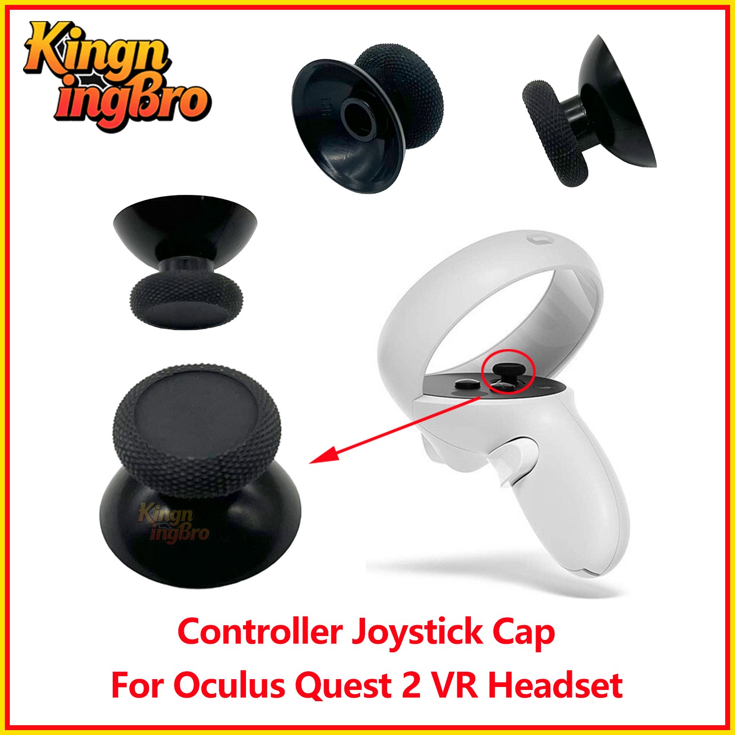 Original New Controller Joystick Cap For Meta Quest 2 VR Headset Repair Parts