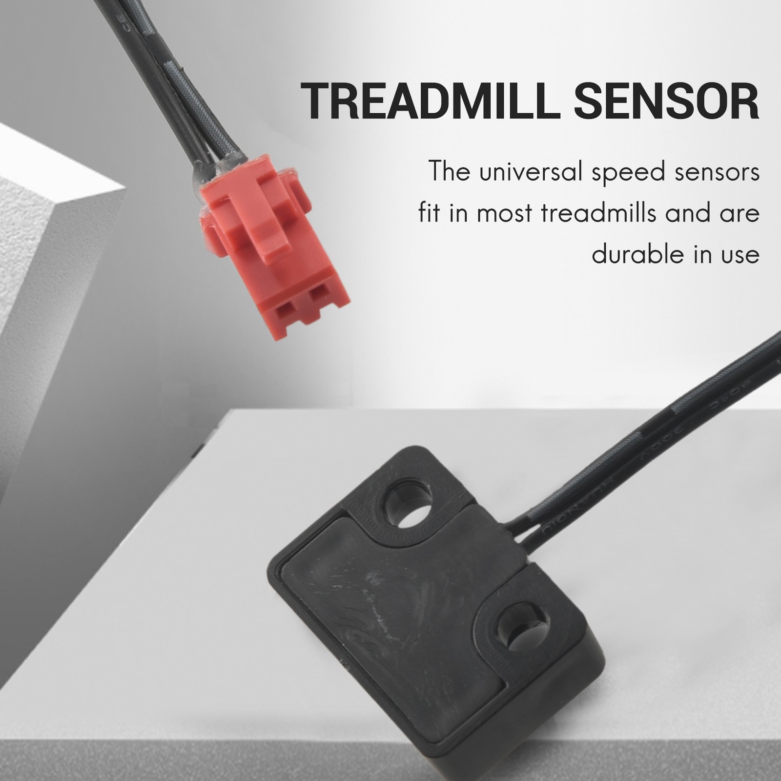 Treadmill Speed Sensor Cable 2 Pin Light Sensor Tachometer Magnetic7533