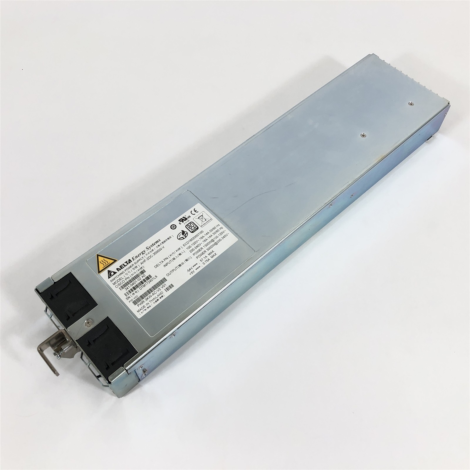 Cisco PWR-3KW-AC-V2 AHF-2DC-3000W-V 341-0401-02/03/04 Power Supply