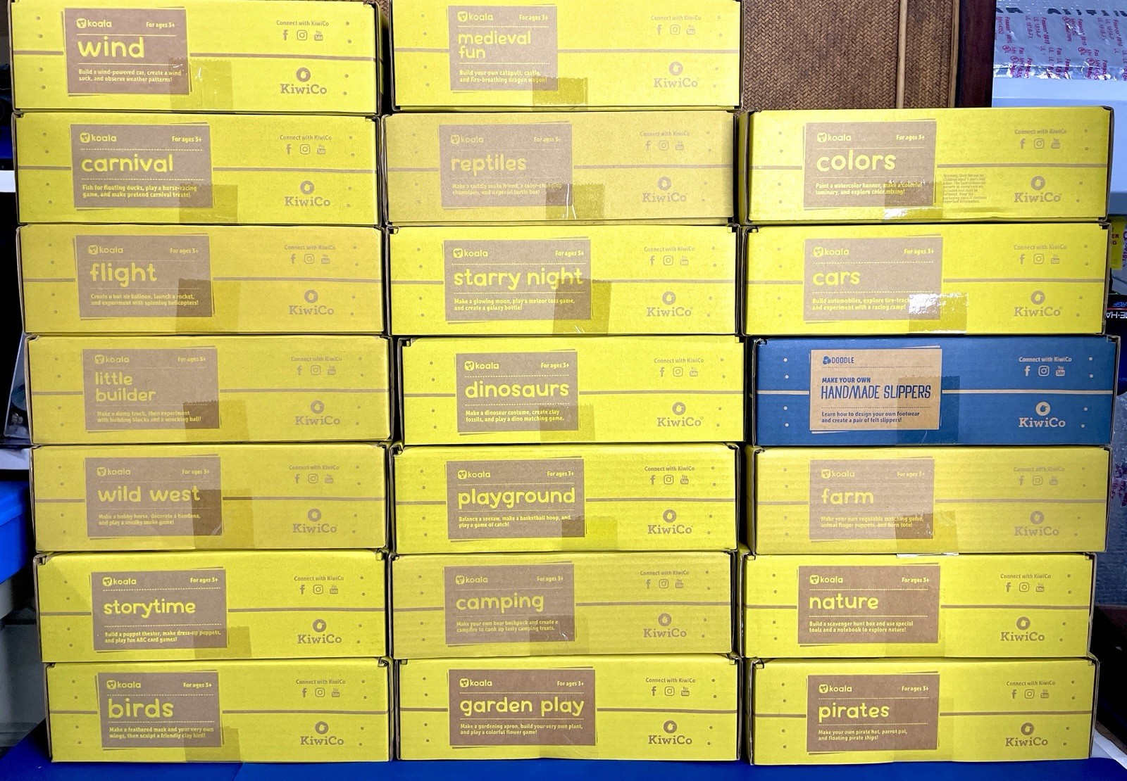 KiwiCo Koala Crate Lot Of 20 New Box Age 3+ & 5+