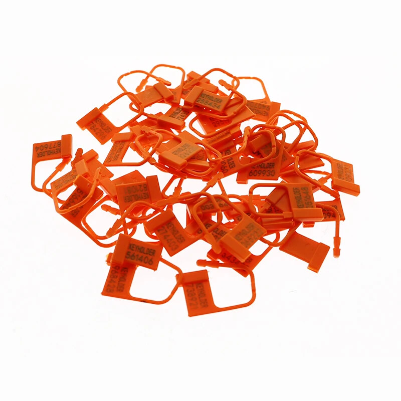 Disposable Plastic Locking Serial Number Pieces Cards Chastity Cage Never Repeat