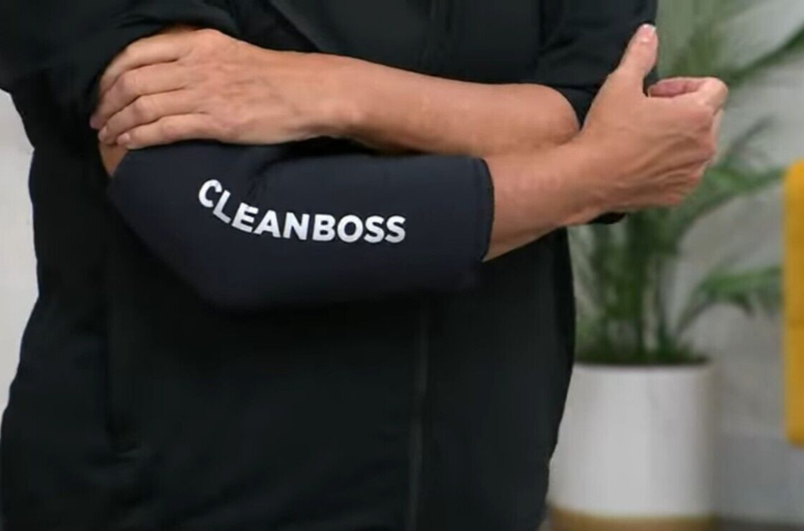 Joy CleanBoss Soft Compression Cold & Hot 360° Therapy Sleeve Black Large $39
