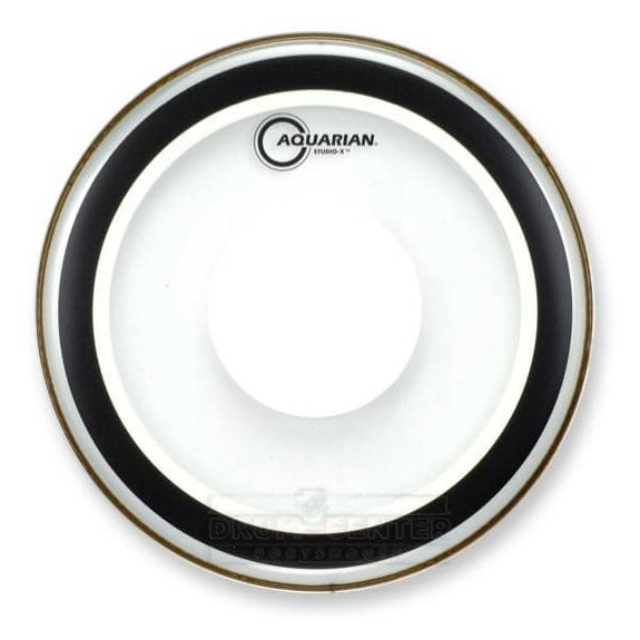 Aquarian Studio X Clear Power Dot Drumhead 16"