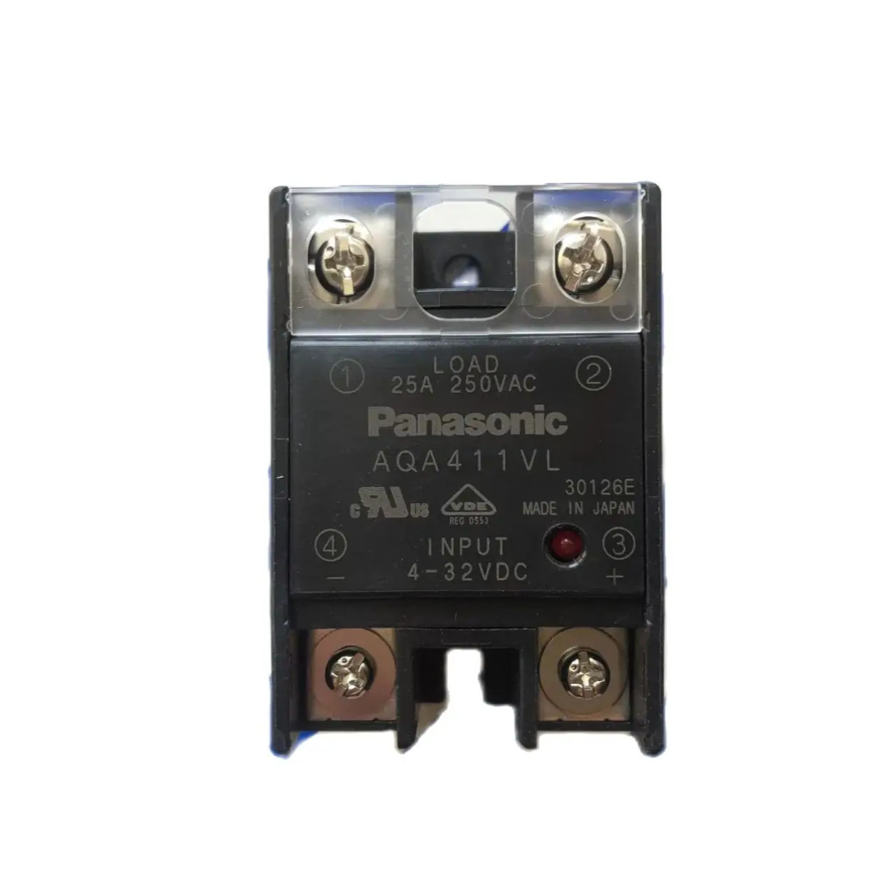 1PC New Panasonic AQA411VL Solid State Relay 25A 4-32VDC Brand Free Ship