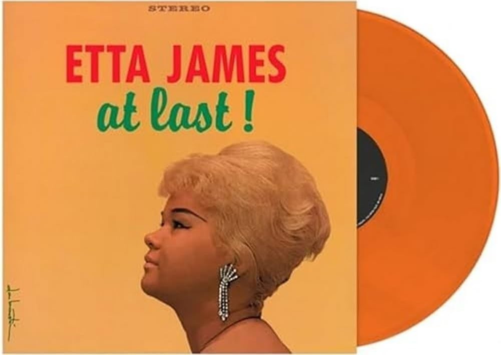 Etta James - At Last! LP 12" Orange Colored Vinyl Record - NEW