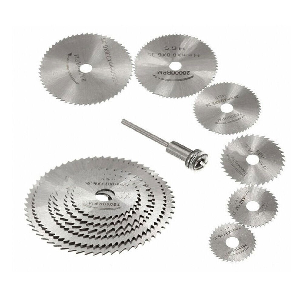 7Pcs HSS Mini Circular Saw Blades Electric Grinder Sutting Small Saw Blade Wood