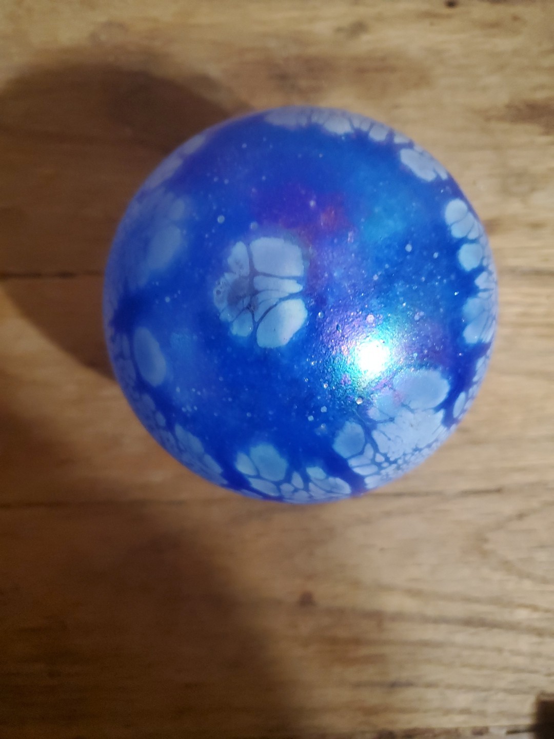 The Glass Forge 2008 Blue/White Globe