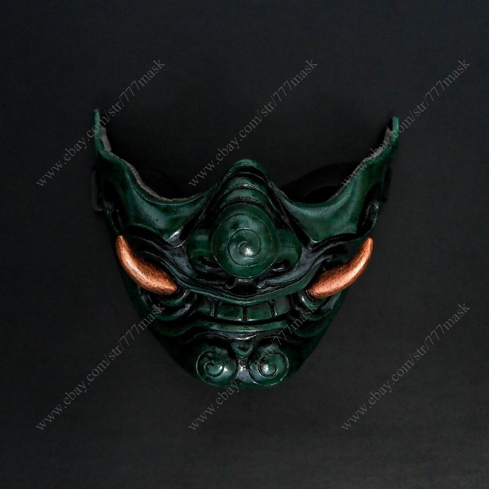 AIRSOFT MASK PAINTBALL BB GUN HALLOWEEN COSTUME COSPLAY DEMON SAMURAI ONI MA354