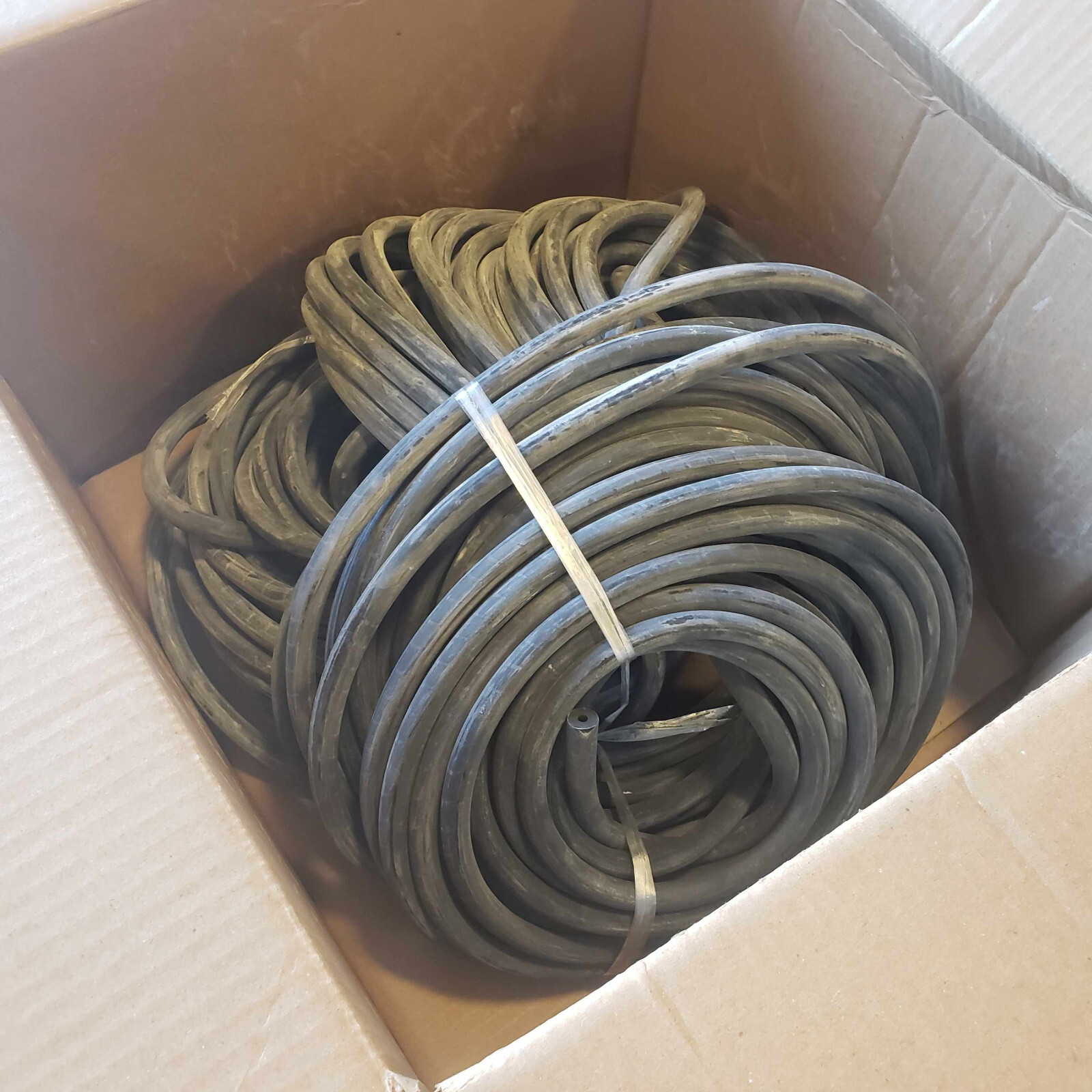 1 roll of Synthetic Traffic Counting Road Tube .187 ID x .562 OD 75' long  NOS