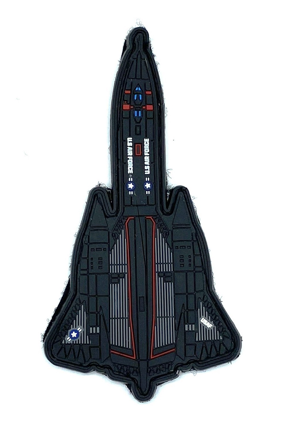 Skunk Works®  SR-71 Blackbird® Silhouette Patch, Shoulder Patch, PVC
