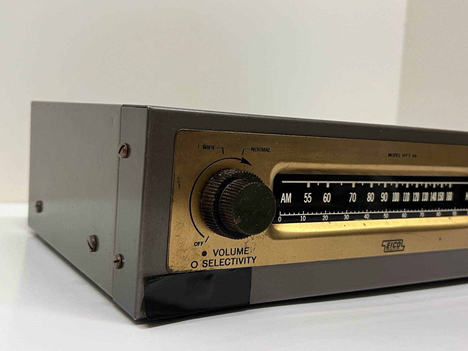 1959 Vintage EICO HFT-94 Tube Tuner - Untested