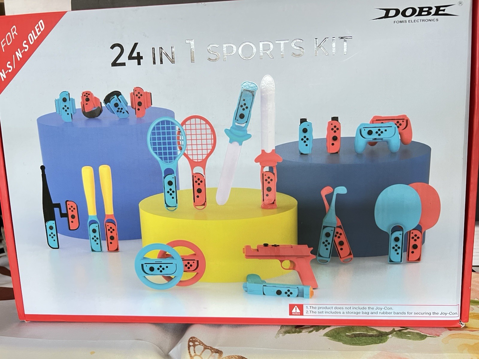 All-in-One Switch Sports Accessories Bundle (24 Items) - with Storage 24 in 1