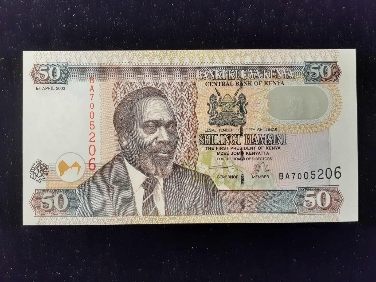 2003  50 SHILLINGS KENYA   41