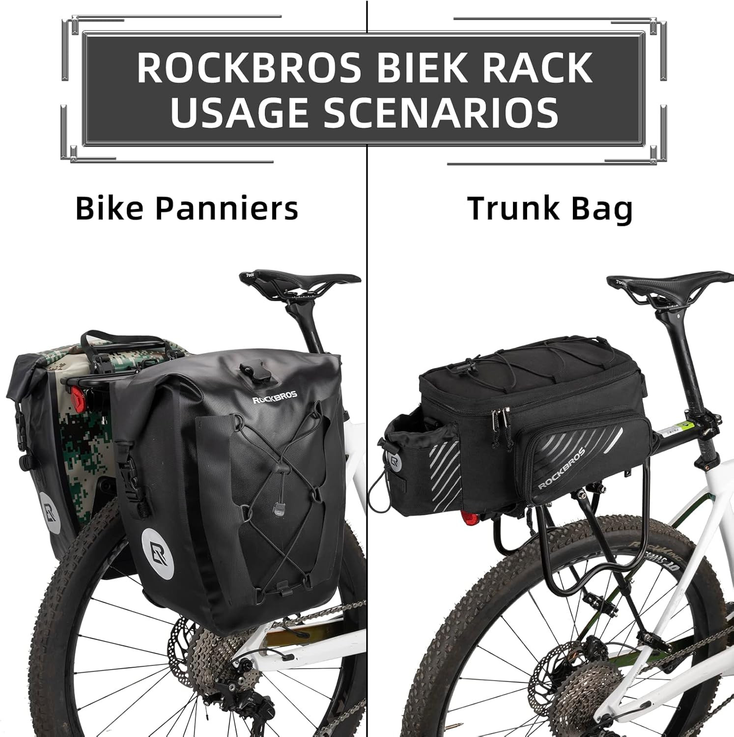Rear Bike Rack Quick Release Bike Cargo Rack Luggage Bike Rack Rear Mountain Bik