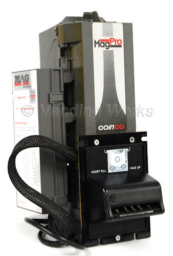 Coinco Mag Pro MAG50B MAG30B Bill Acceptor - New $5 - Rebuilt