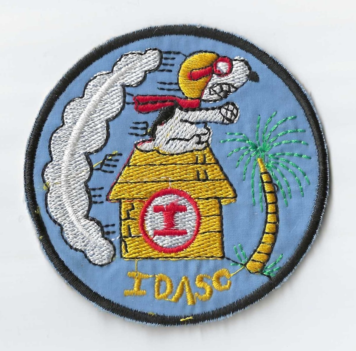 Original Vietnam War Jacket Patch USAF Snoopy Flight I Corps Direct Air Support