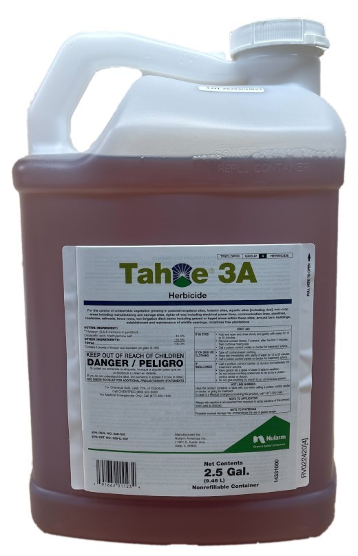 Tahoe 3 Herbicide - 2.5 Gals (Same as Triclopyr 3, Garlon 3) NO SALES: AZ,NY,ME