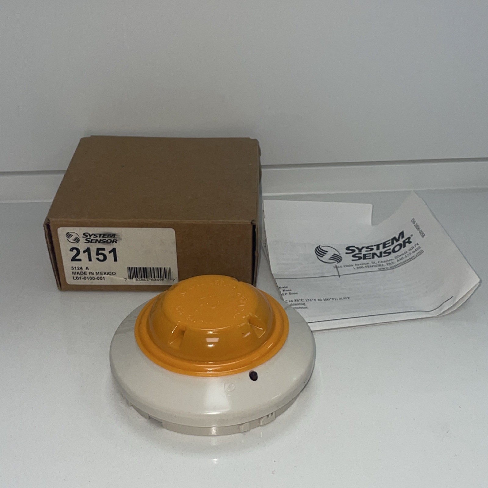 System Sensor 2151 Photoelectric Smoke Detector MPN 2151 Smoke Detection Sensor
