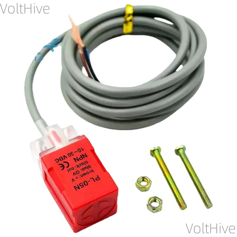 5PCS Metal Proximity Switch PL-05N/2 NPN Normally Open Three-wire Fast Shipping