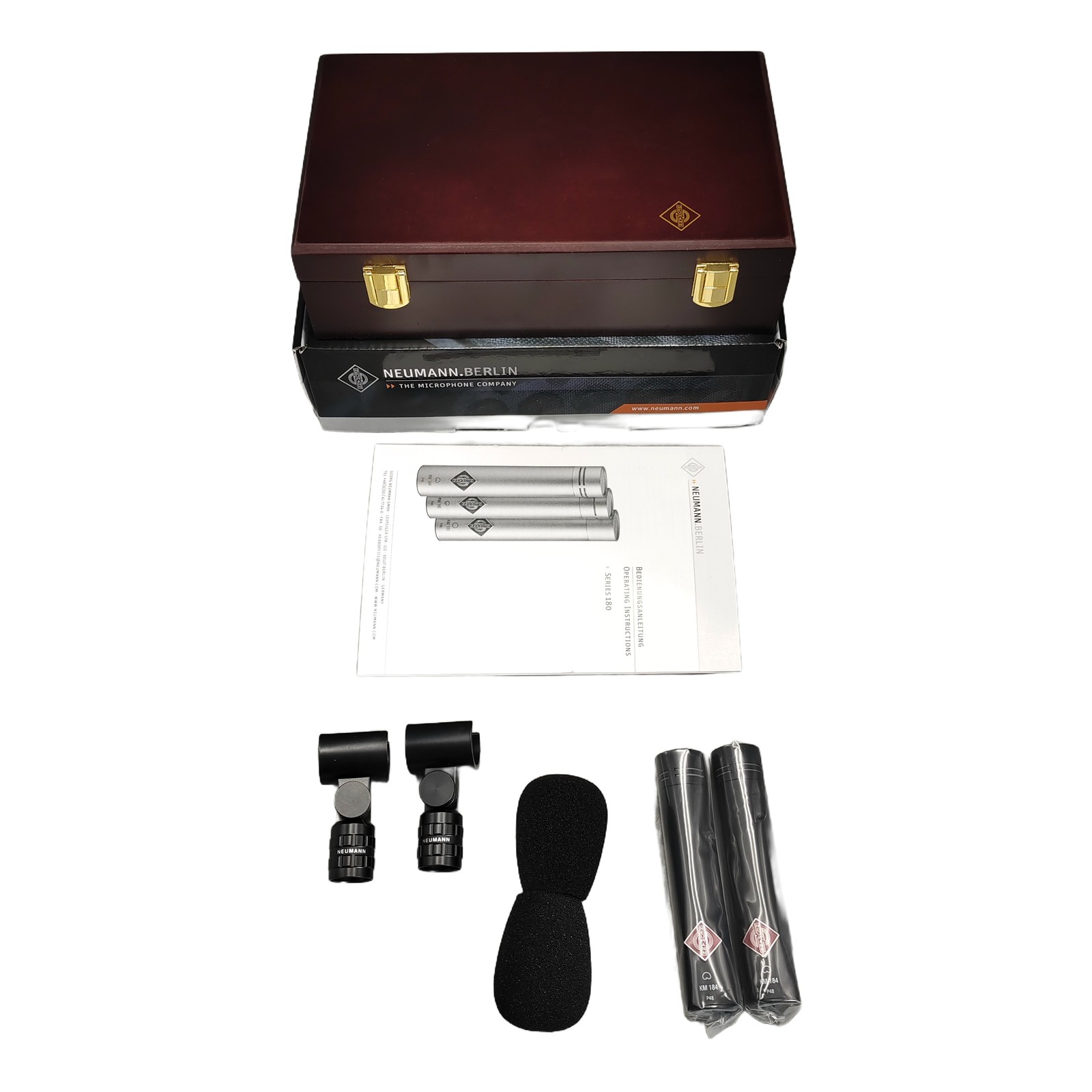 Neumann KM 184 MT Professional Wired Stereo Set