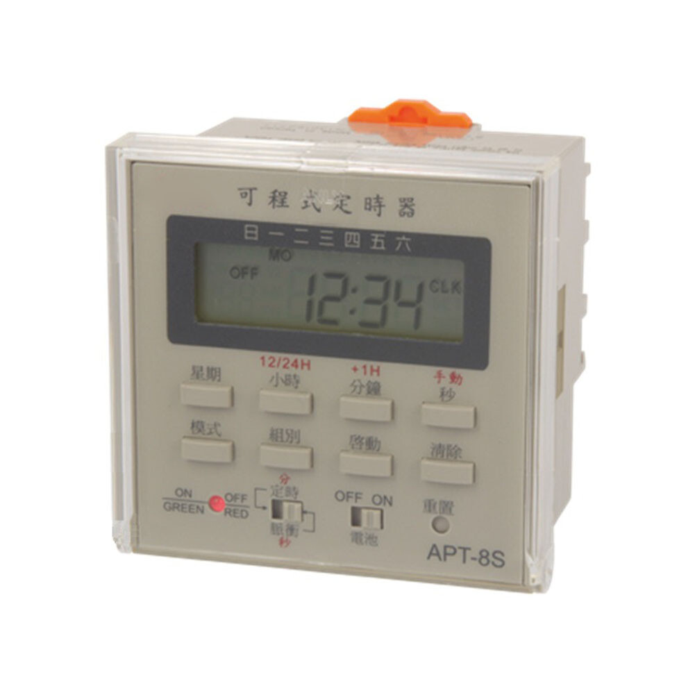 1PC Anliang Programmable Timer 100-24V 12-48V For ANLY APT-8S APT-9S