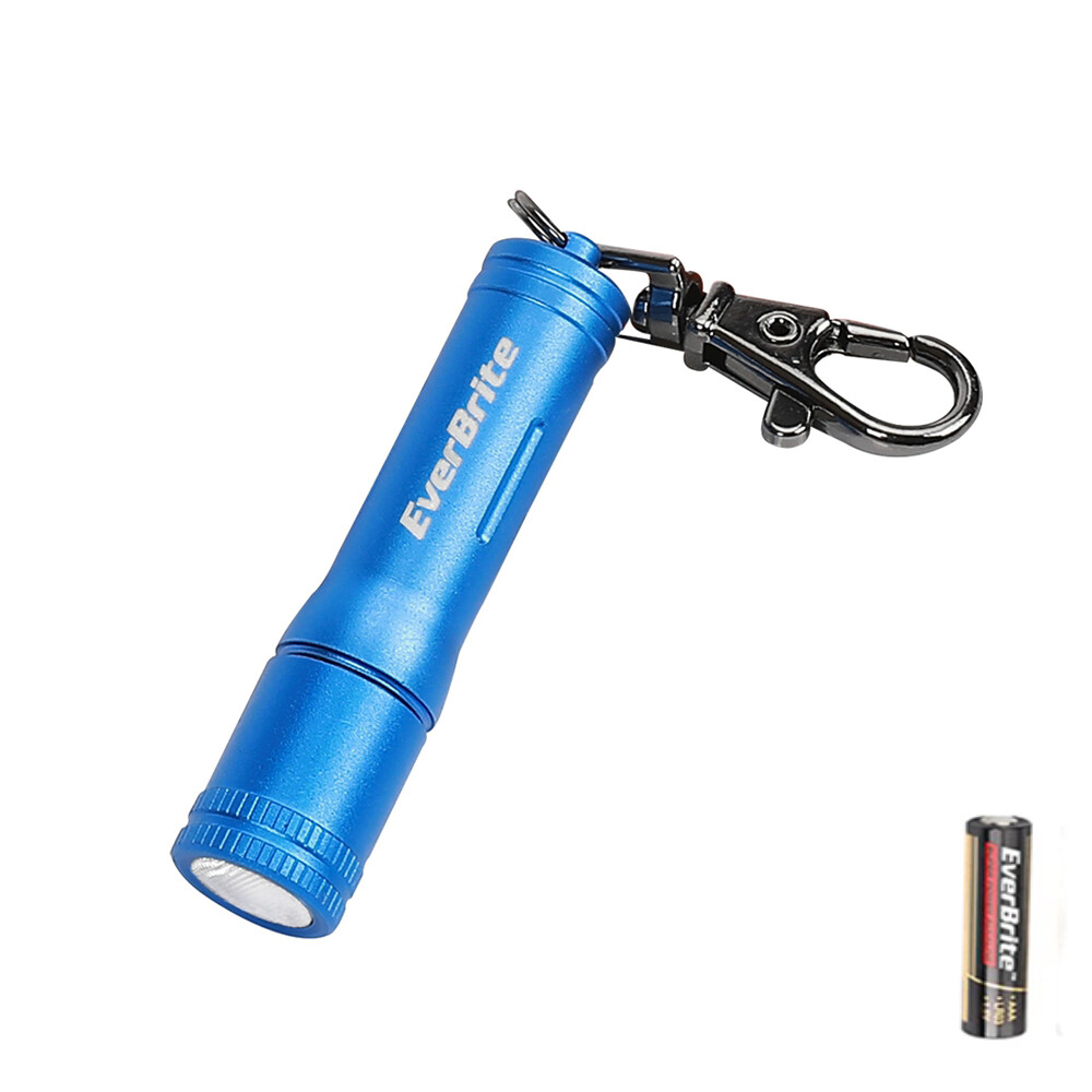 EverBrite LED Flashlight Keychain Mini Bright Key Ring Portable Pocket Torch USA