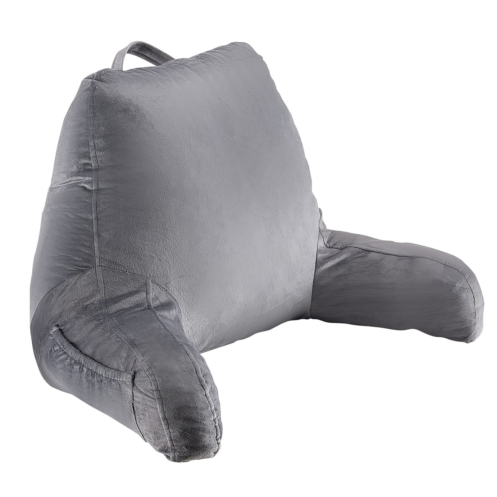 Reading Pillow Standard Size Bed Pillow with Shredded Memory Foam Washable