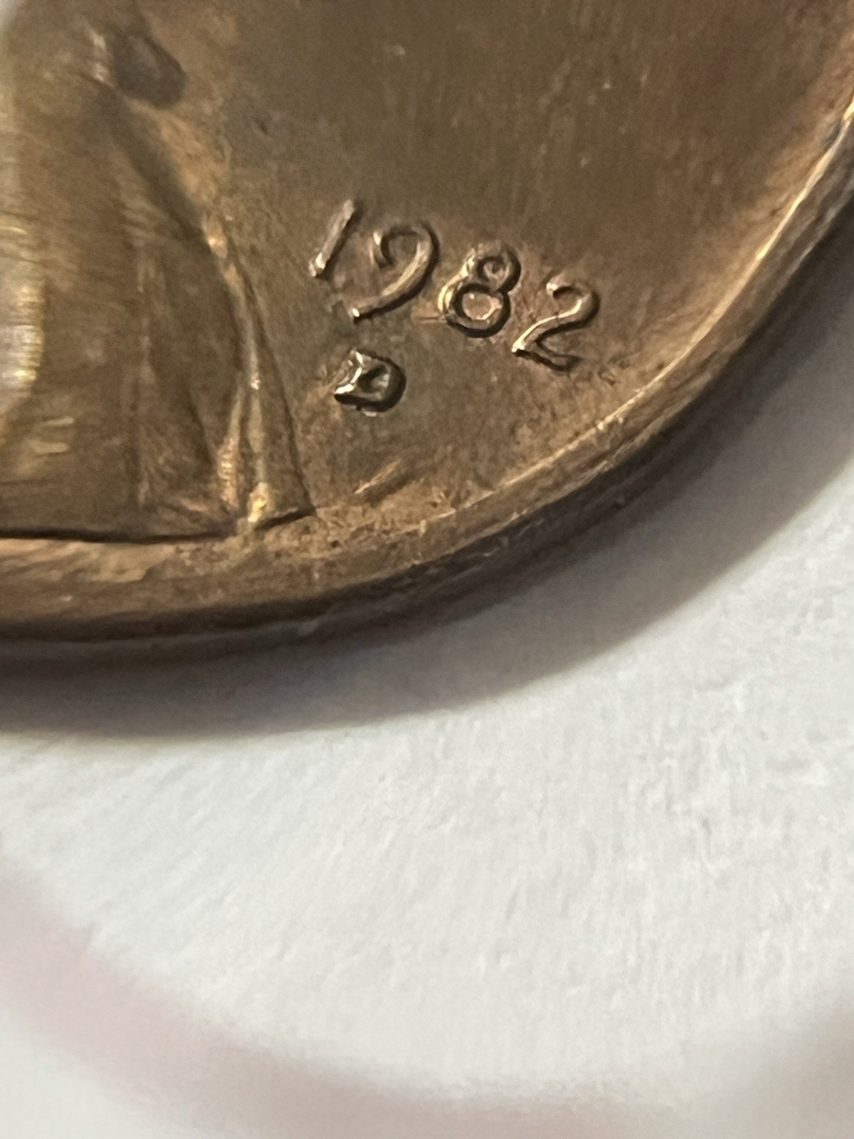 1982-D SMALL DATE OFF CENTER STRIKE RIM ERRORS FREE SHIPPING!
