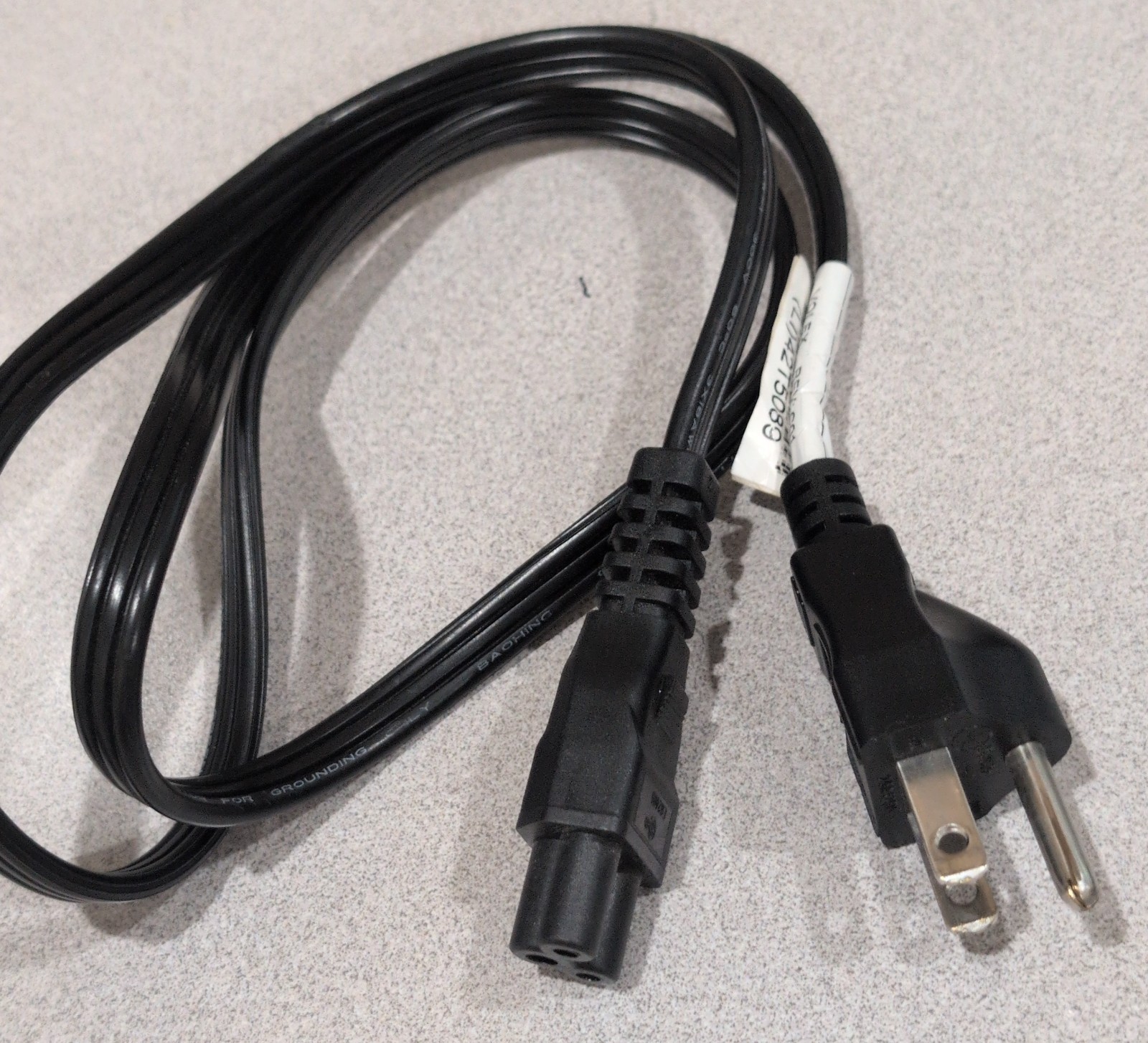 42T5089 3 ft UL AC Power Cord Cable for Lenovo 145000537