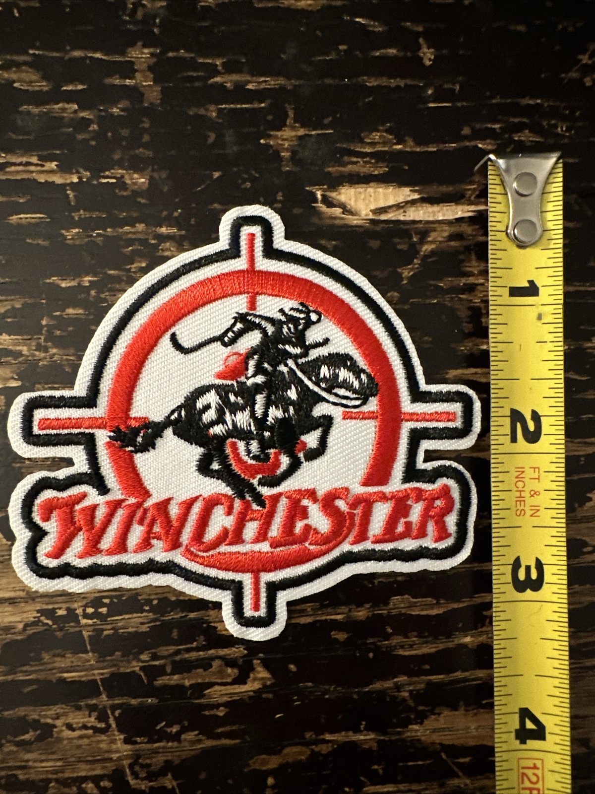 Winchester (Embroidered Iron on patch) Gunmaker
