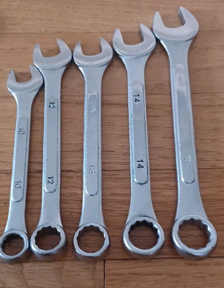 10 Drop Forge Steel Wrenches Pre-owned