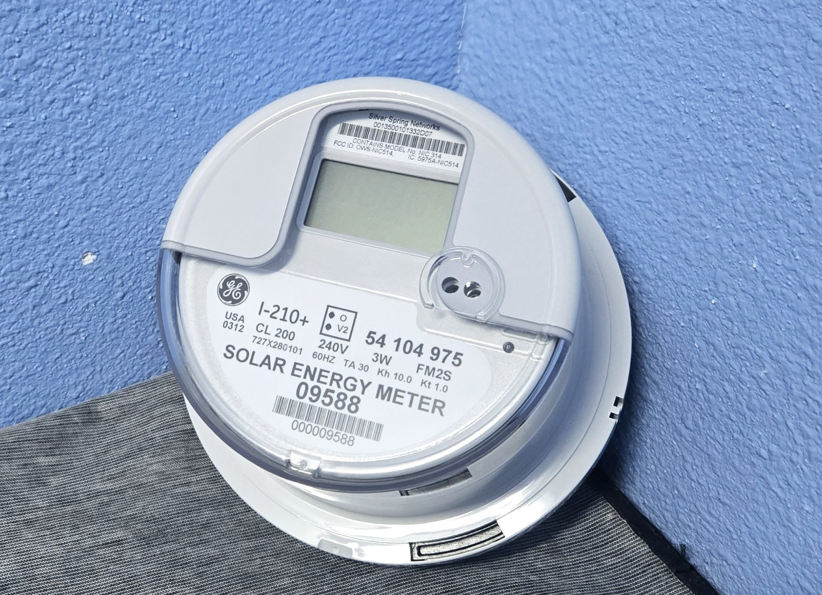 NEW GE Energy Watthour Smart Meter Type I-210+ 727X280101 240V  (NOS) (BINX001B)