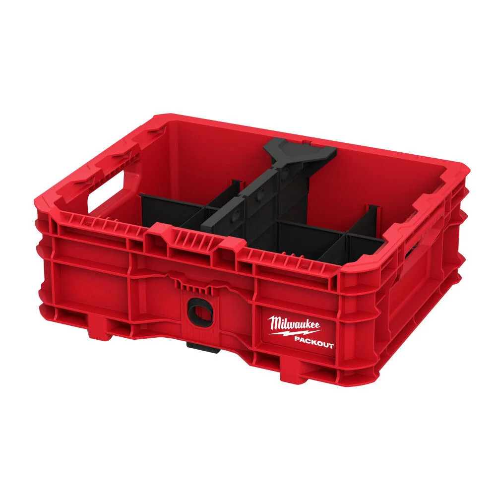 Milwaukee Packout Low-Profile Crate