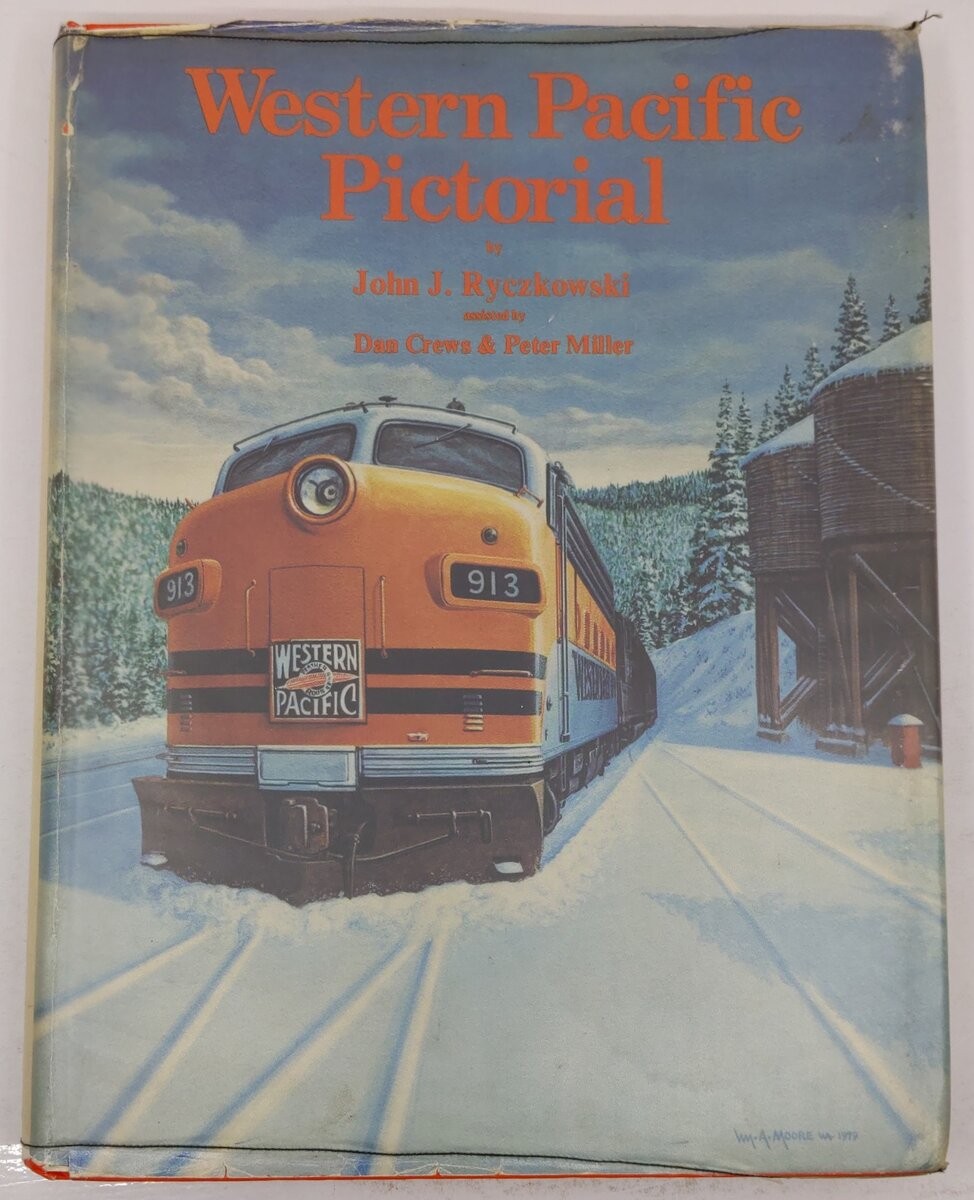 Western Pacific Pictorial Hardcover Book By John J. Ryczkowski