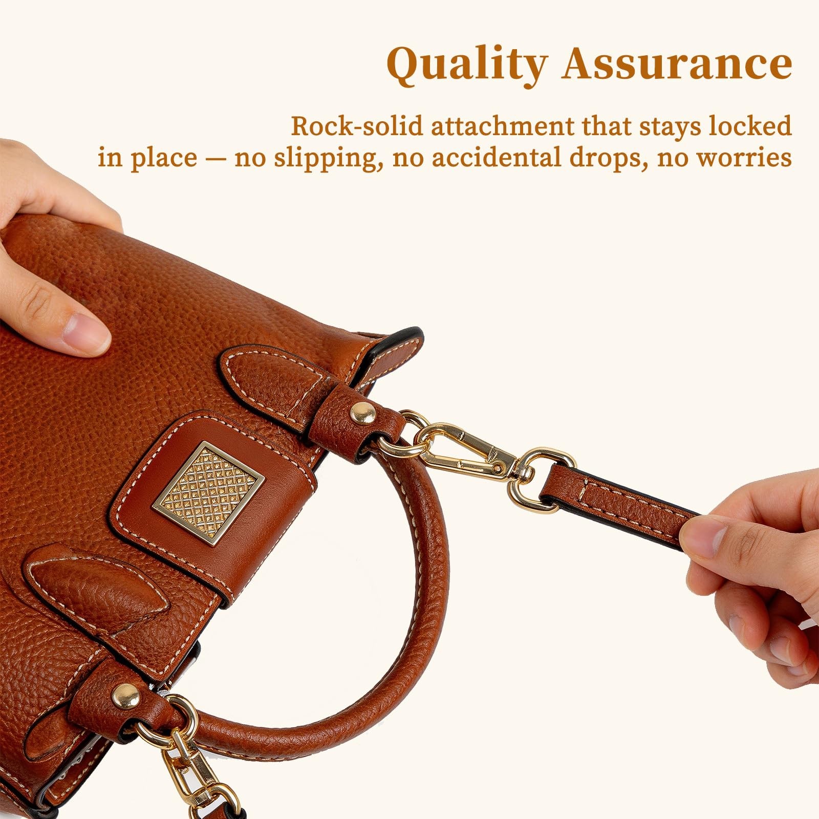 Straps Compatible with Dooney and Bourke Accessories | Genuine