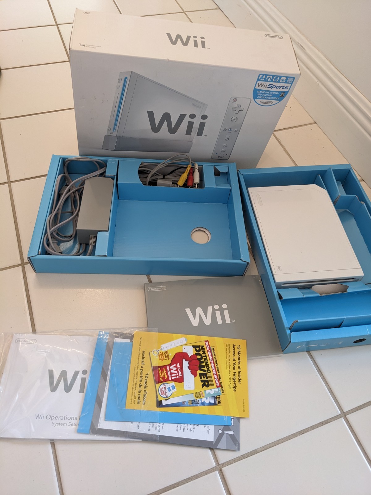 Nintendo Wii Console White - Pre Owned, No Remotes, Sensor Bar, Or Game