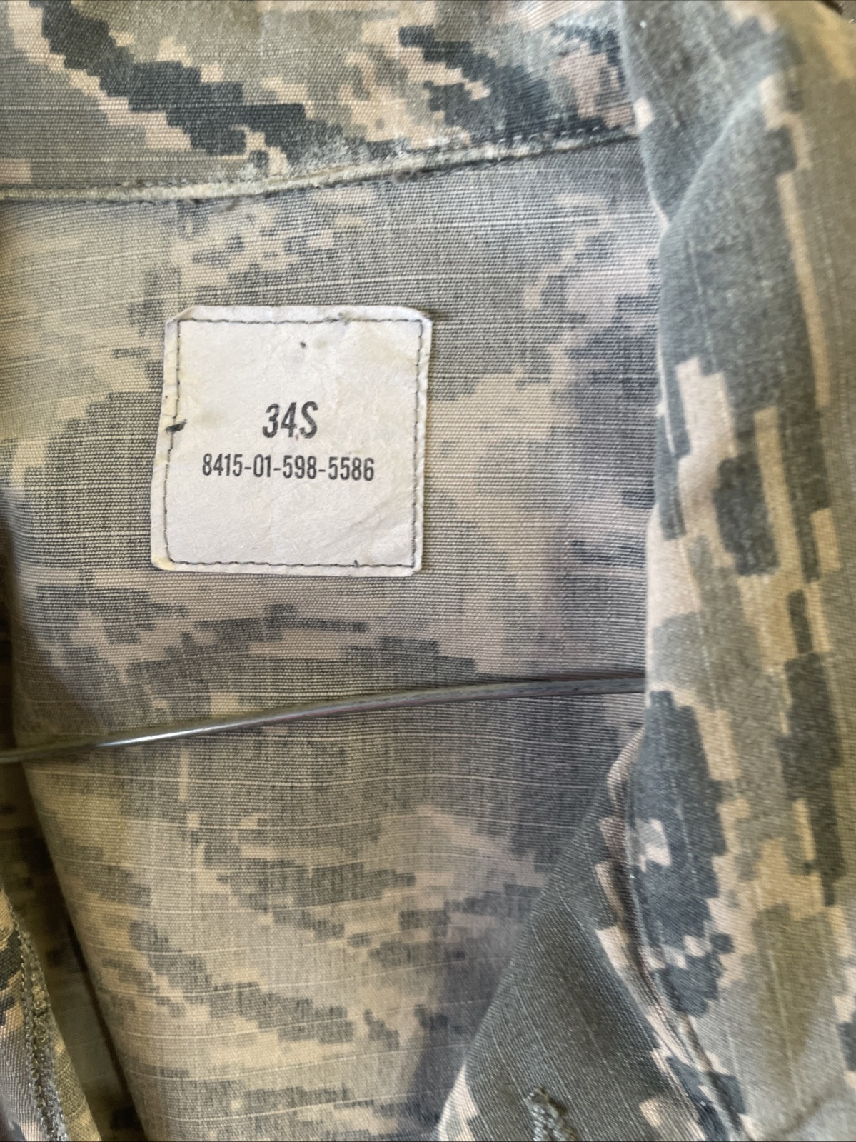 USAF Digital Camp Jacket 34S (1048)