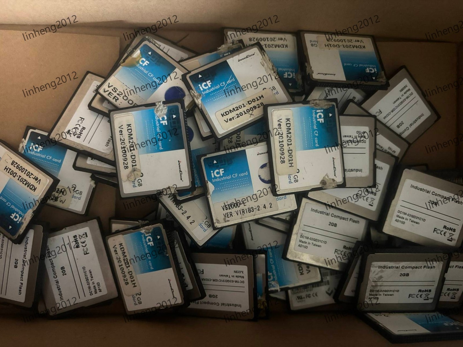 50PCS INNODISK Industrial iCF 4000 CF card 2GB memory card