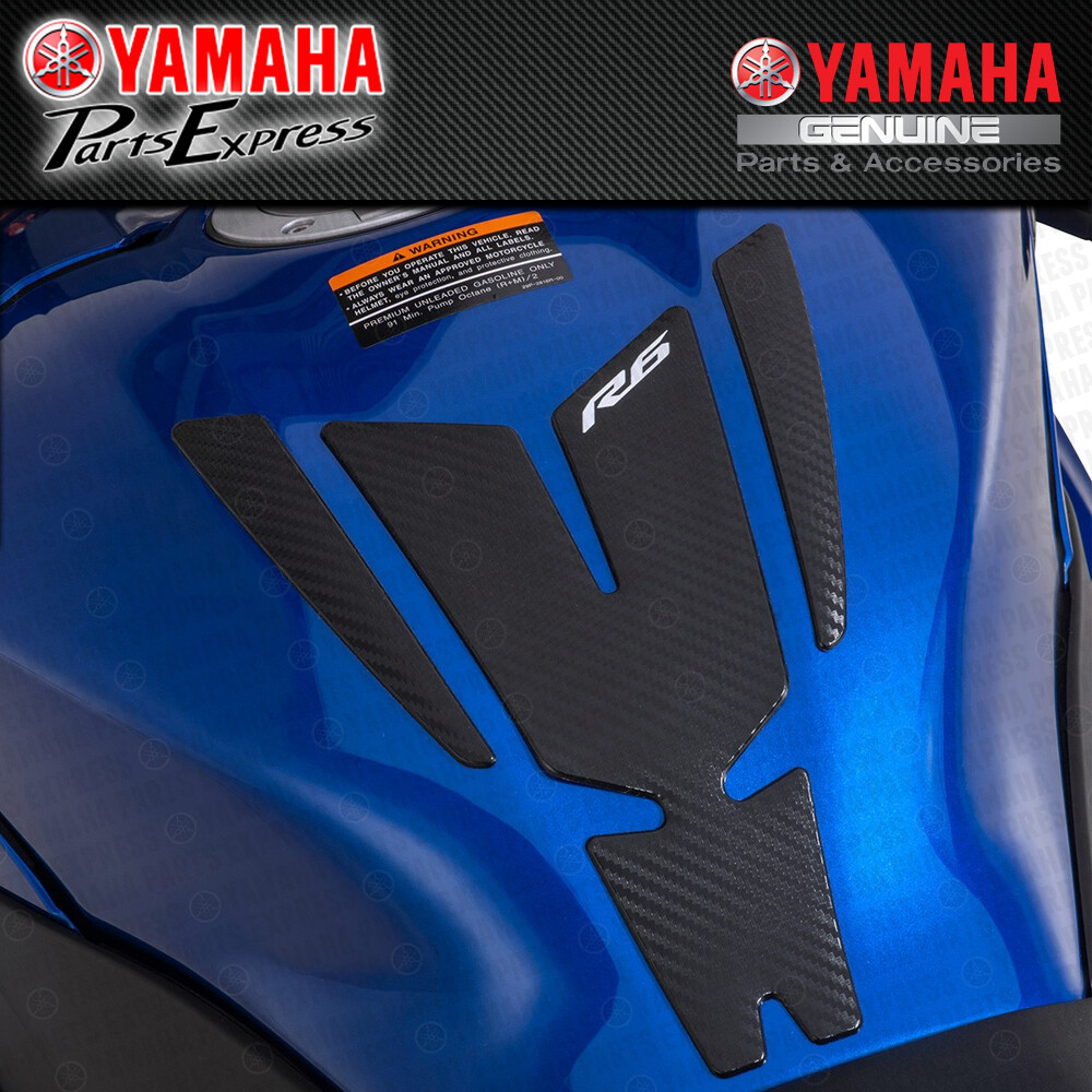 NEW 2017 - 2020 YAMAHA YZF-R6 YZFR6 CARBON FIBER TANK PAD GUARD BN6-F41D0-V0-00