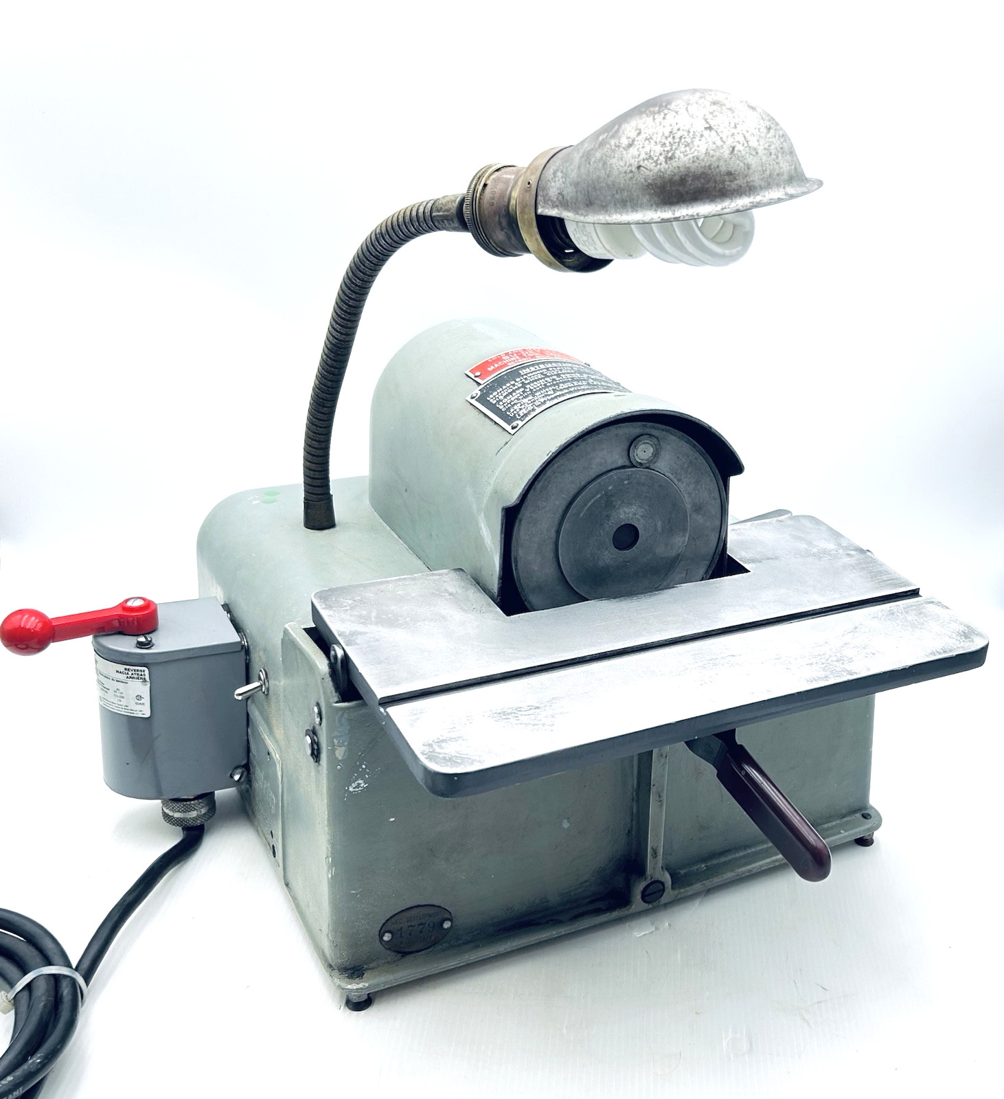 Leonard Precision GRIND-R-LAP GRINDING LAPPING BENCHTOP M-350 *VERY GOOD* USA